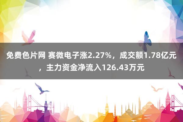 免费色片网 赛微电子涨2.27%，成交额1.78亿元，主力资金净流入126.43万元